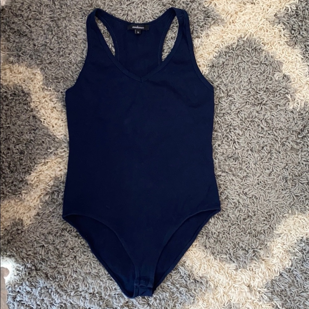 Navy Blue Bodysuit